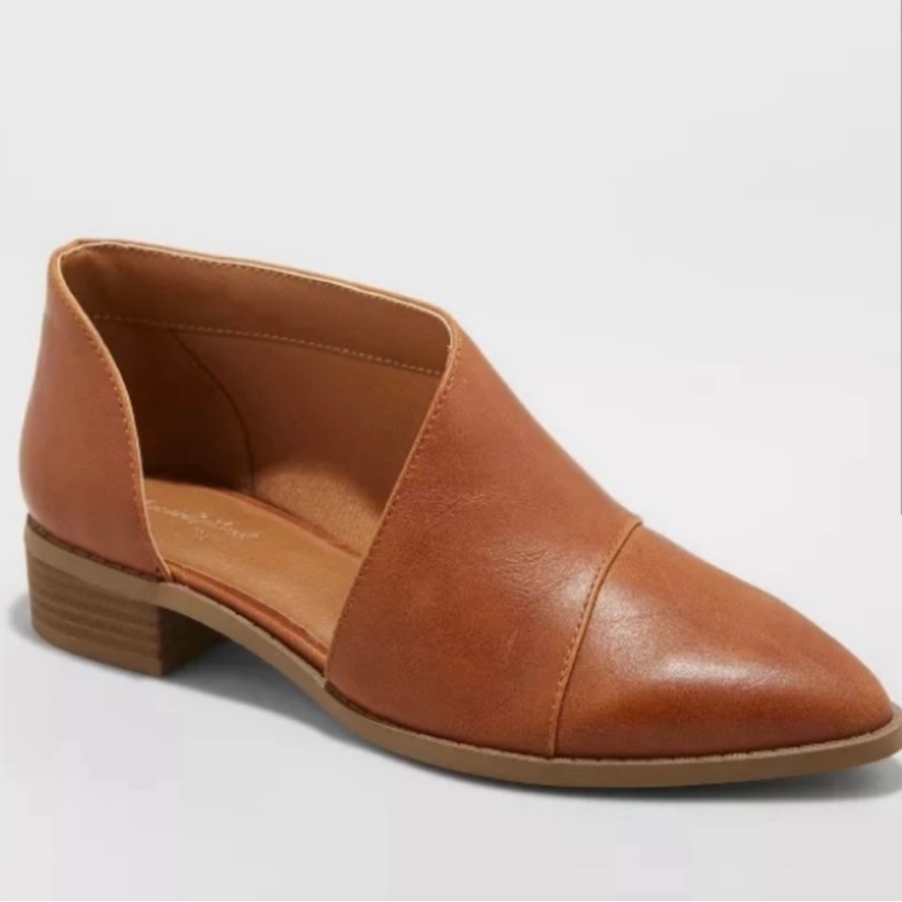 NWT Universal Thread Cognac Wenda Shoes 8.5